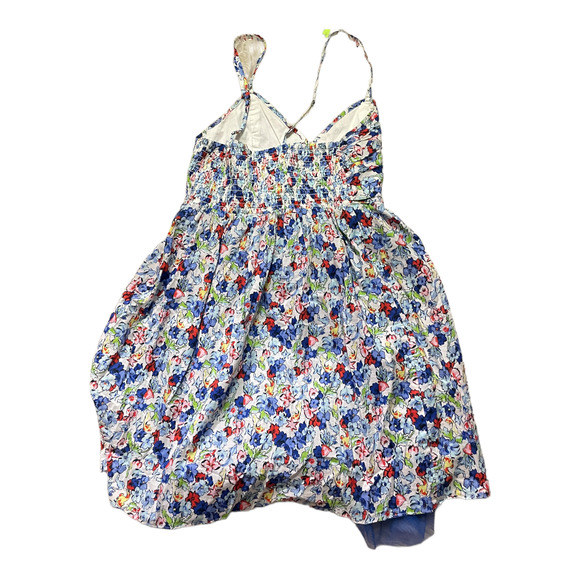 Abercrombie & Fitch Watercolor Floral & Tulle Thin Strap Summer Dress Size Small - Picture 6 of 12